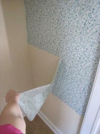 Use Contact Paper As Temporary Wallpaper Super Cheap And Easy Way To