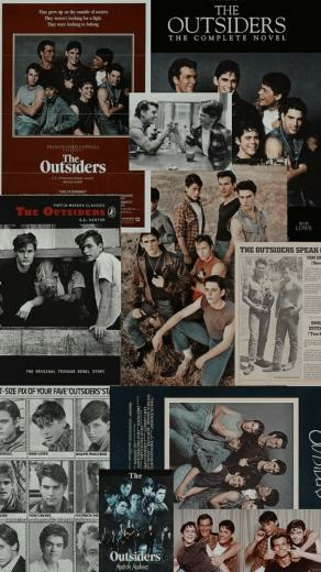 Theoutsiders In Movie Collage The Outsiders iPhone