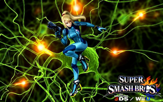 Super Smash Bros Wii U 3ds Zero Suit Samus By Legend Tony980 On