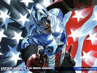 Marvel Comics Captain America Wallpaper Ross