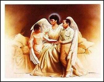 African American Guardian Angel