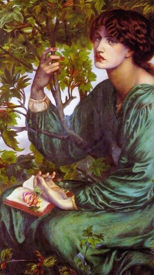Pre Raphaelite Art Wallpaper Screenshot