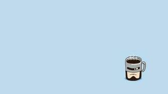 Coffee Cups Robocop Funny Humor Wallpaper