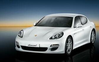 Porsche Panamera Diesel Wallpaper HD Car