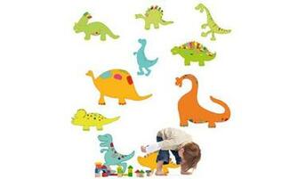 Cute Dinosaurs To Decorate Kids Room Wall Stickers By Adnat