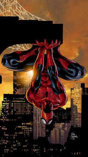 iPhone Wallpaper Comics Spiderman