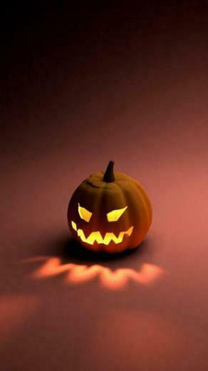 Halloween Pumpkins For iPhone Plus Wallpaper