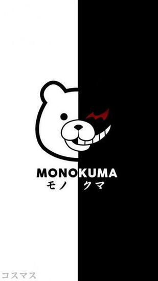 Wallpaper Monokuma Side Korigengi Anime Boy Art