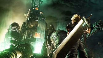 Cloud In Midgar Ffvii Remake HD Wallpaper Background Image