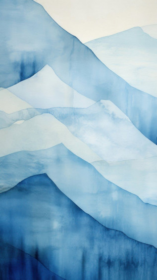 Blue Art Wallpaper