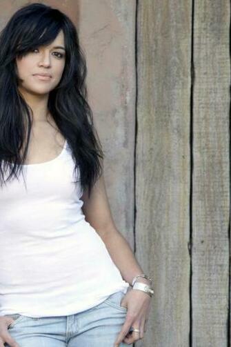 Michelle Rodriguez Smile iPhone HD Wallpaper