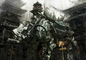 Mech Computer Wallpaper Desktop Background Id