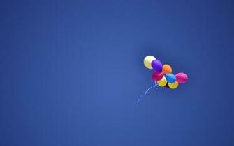 Escaping Balloons Wallpaper