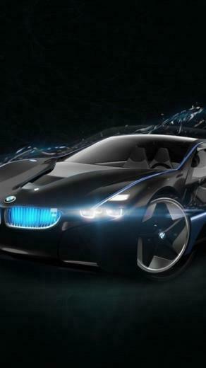 Bmw Concept Car Black Wallpaper iPhone