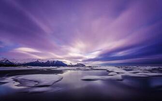 Amanecer Purpura HD Imagenes Wallpaper