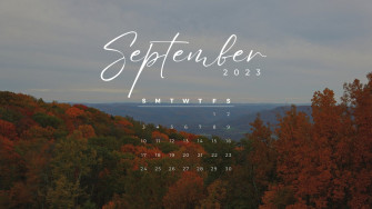 Customizable Autumn Desktop Wallpaper Templates