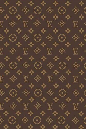 Louis Vuitton Print iPhone 4s Wallpaper