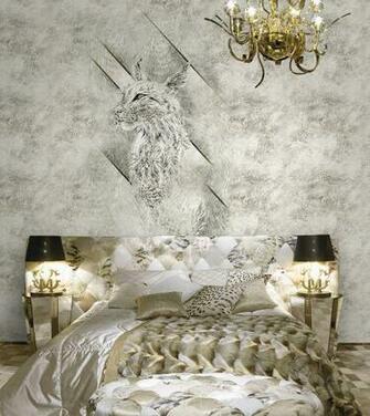 Roberto Cavalli Wallpaper Dealers Grey Wall