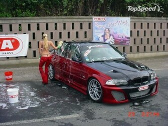 Hot Car Wash Wallpaper