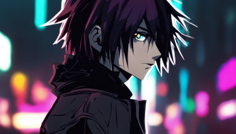 Emo Anime Boy Wallpaper