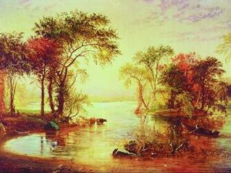 Landscape Oil Paintings No Desktop Wallpaper Wallcoo Net