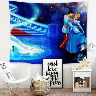 Amazon Disney Collection Art Polyester Tapestry Wall Hanging