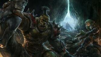 Orc Fantasy Wallpaper Wallpaperin4k Net
