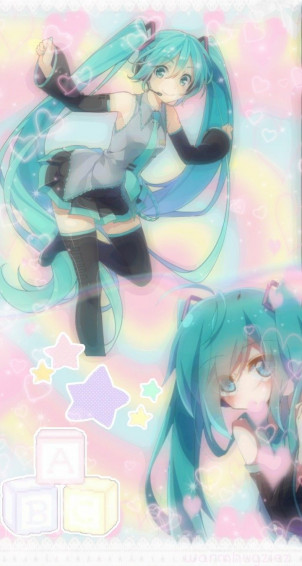 Kawaiicore Miku Wallpaper In Hatsune Cute