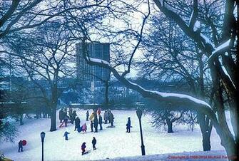 Point For This Bucolic Winter Scene In New York S Riverside Park