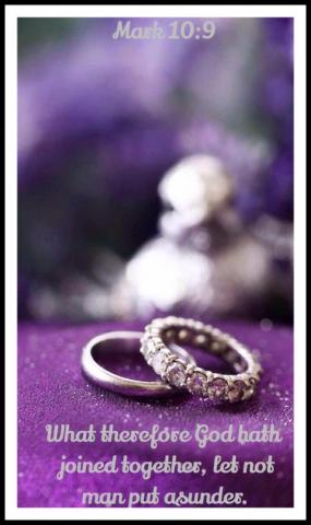 Mark What Therefore God Hath Joined Together Let Not Man