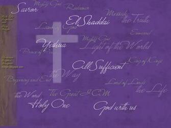 Names Of Jesus Desktop Wallpaper Rich Gifts
