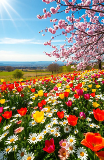 Spring Flowers Screensavers Wallpaper