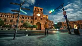 Armenia Yerevan Hraparak Hayk Barseghyans Wallpaper