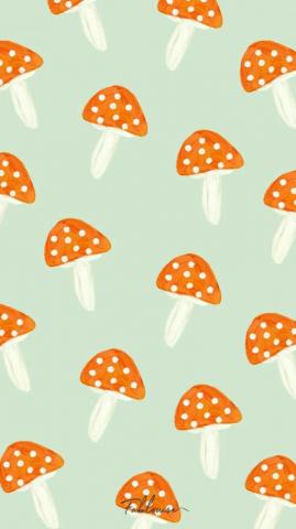 Addison Brown On Wallpaper Mushroom Smartphone