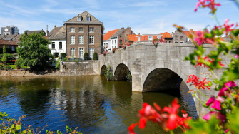 Roermond Stone Bridge River Wallpaper