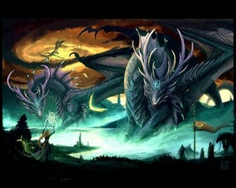 Dragons Dragon With Witch