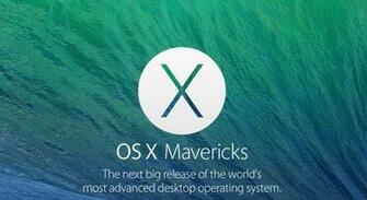Os X Mavericks Ab Heute Zum Kostenlosen Verfgbar