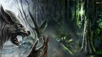 Hungry Werewolf Wallpaper HD