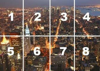 Cityscape New York From Empire State Building Manhattan Wallpaper