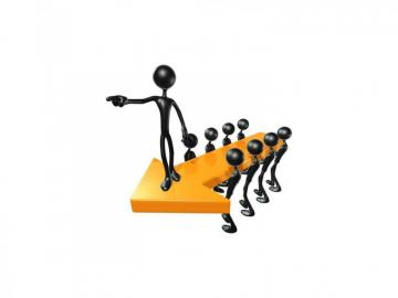 Team Leadership Background For Powerpoint Business And Finance