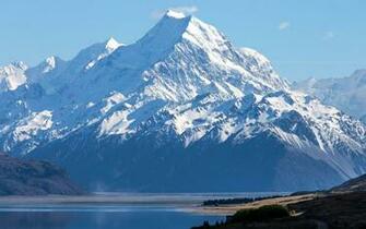 Tall Snowy Mountain Wallpaper