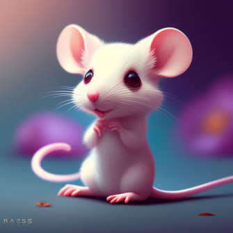 Pale Kouprey80 A Funny Mouse
