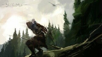 Awesome Skyrim Wallpaper Journey Of Bokou
