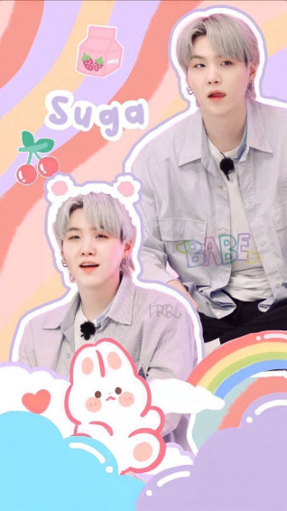 Bts Suga Cute Wallpaper