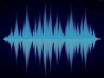 Blue Music Equalizer Psdgraphics