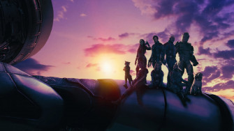 Guardians Of The Galaxy Vol Movie Poster 4k Wallpaper iPhone HD