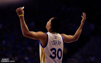Stephen Curry Hands Up Lighting Wallpaper By Clydegraffix
