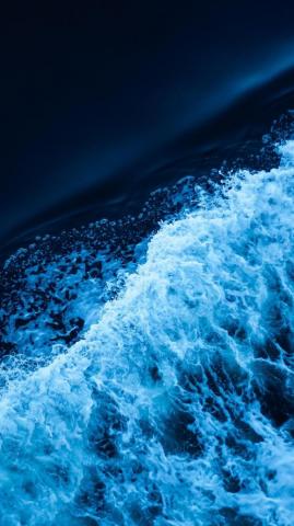Wave Amoled Wallpaper Top Background