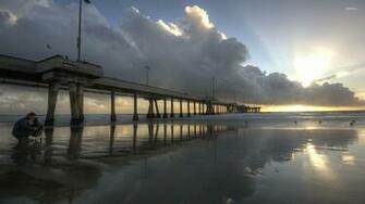 Hermosa Beach Pier Wallpaper World