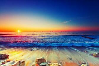 Beach Summer Ocean Sunset Wallpaper At Wallpaperbro